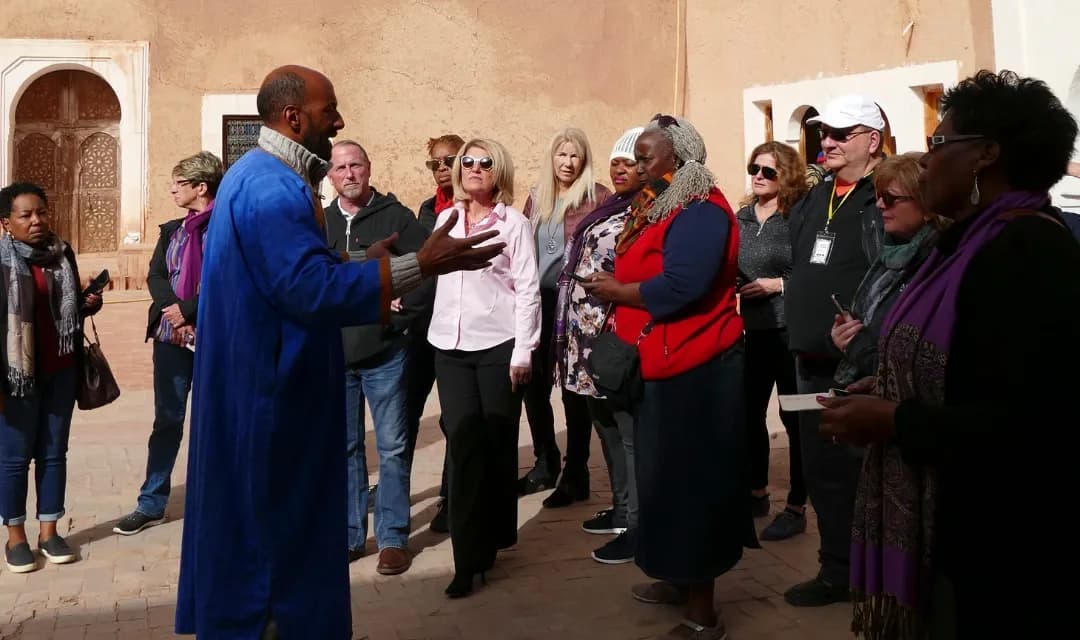 Arrival in Casablanca