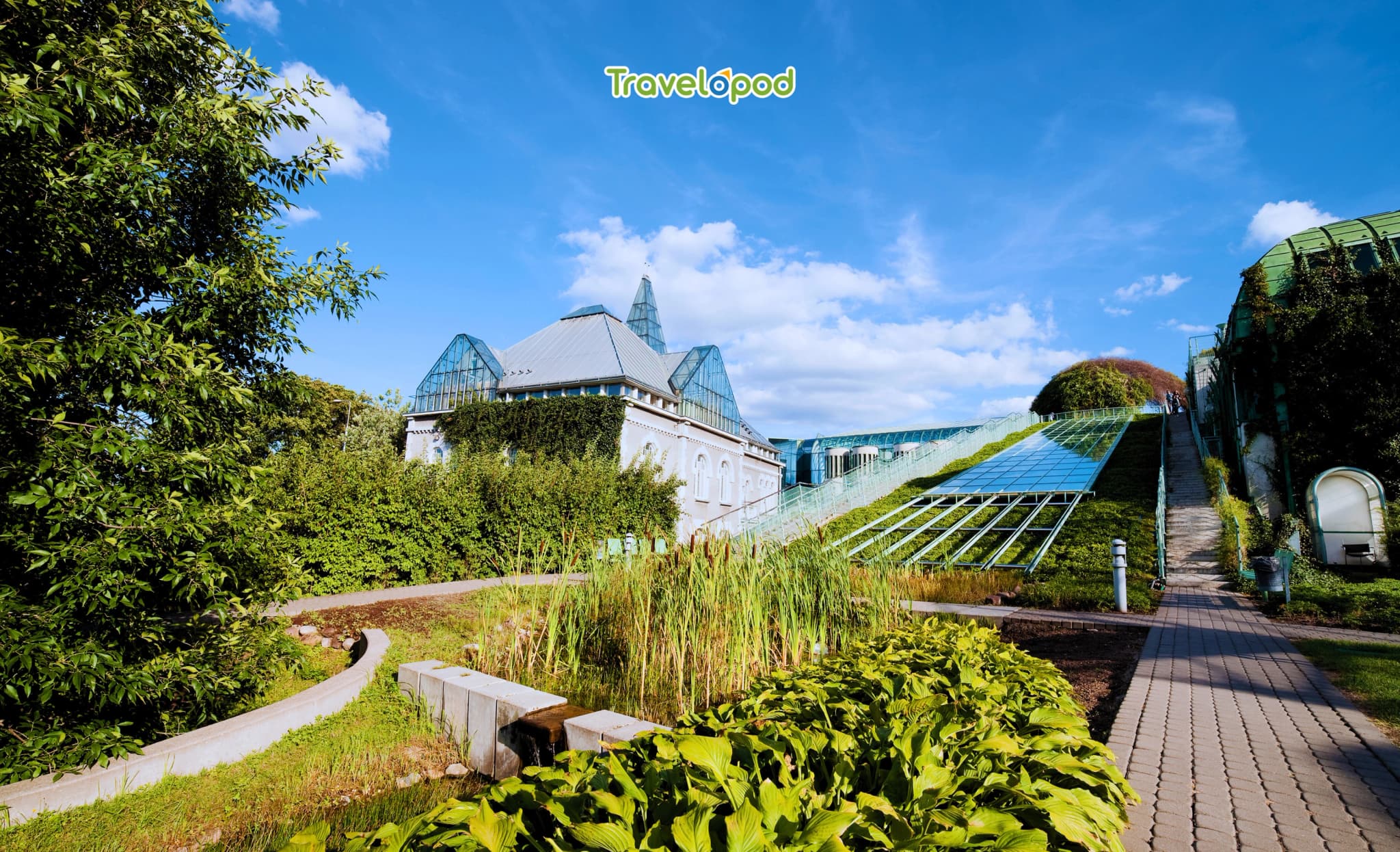 University Library Roof Garden - Warsaw, Poland